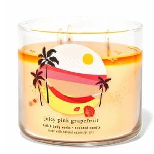 B&BW Juicy Pink Grapefruit 3-Wick Candle